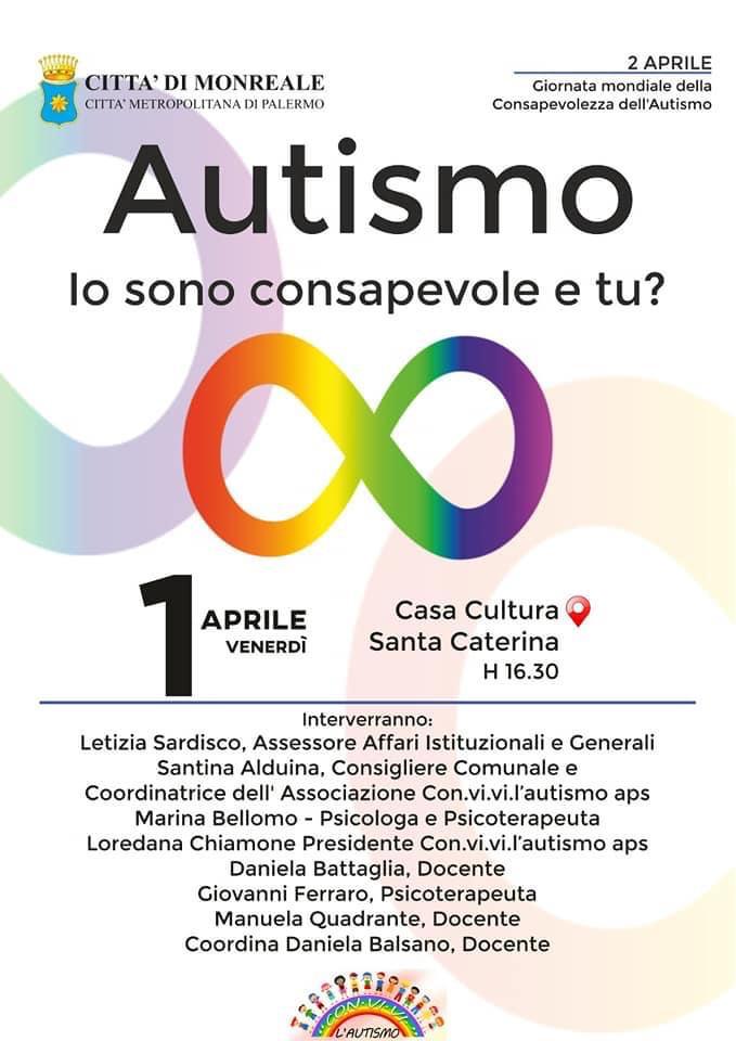 Monreale aderisce alla Giornata mondiale per la consapevolezza sull’autismo