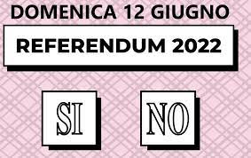 Referendum Popolari di Domenica 12 Giugno 2022. Convocazione dei Comizi