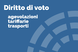 Elezioni di domenica 25 settembre 2022. Agevolazioni tariffarie per i viaggi ferroviari, via mare, autostradali e aerei.